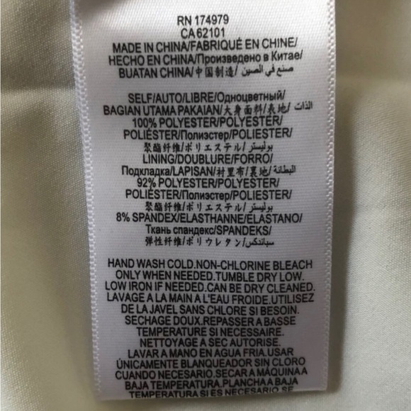 BCBG Max Azria Floral Print Sleeveless Midi Dress- New Without Tag Size S - Picture 6 of 6